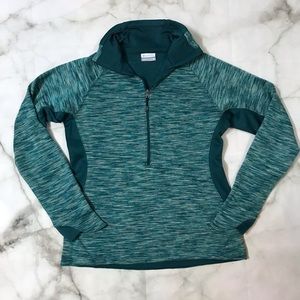 Columbia 1/2 Zip Pullover with Cute Wrist Detail